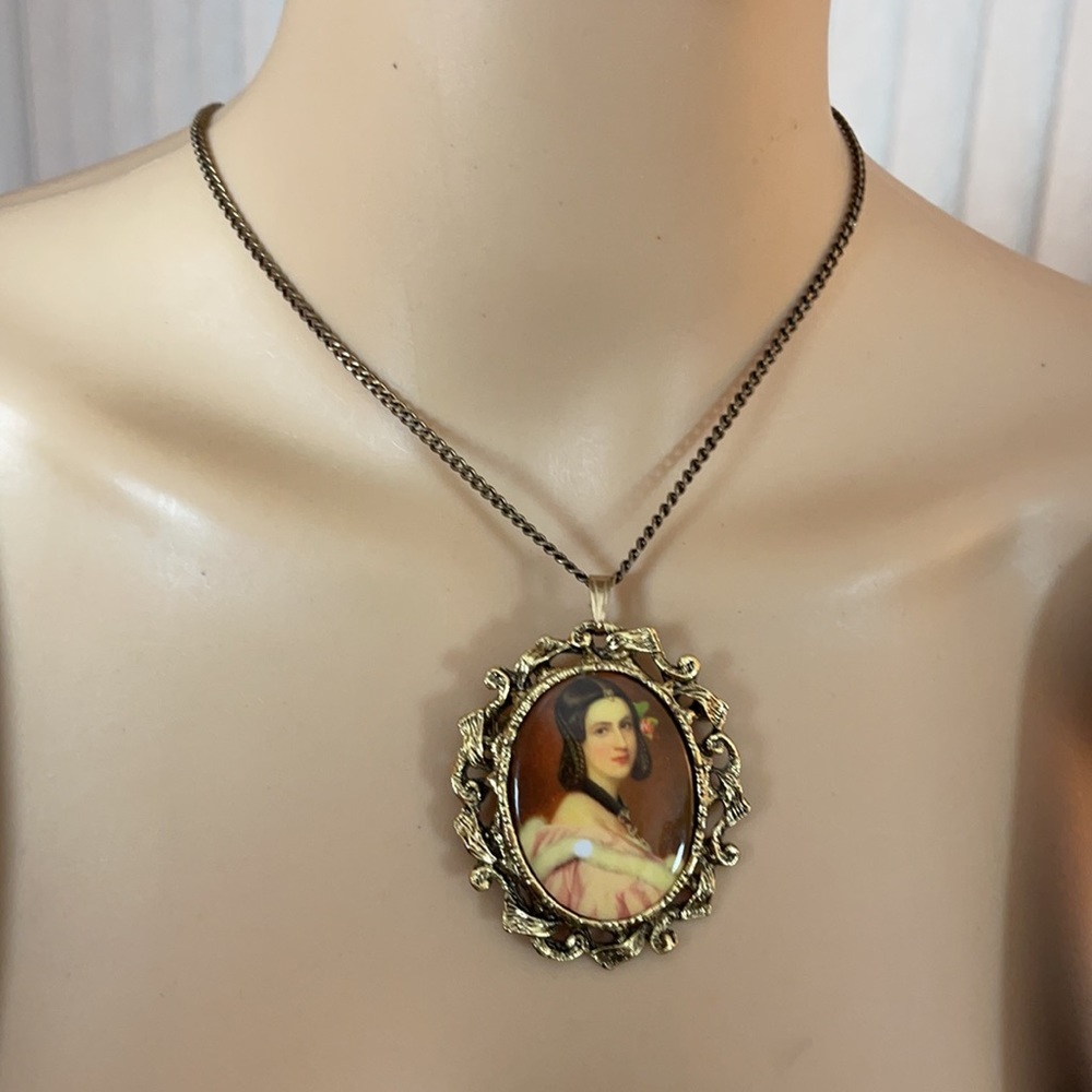 Beautiful 70s vintage pin and/or necklace - Picture 3 of 5